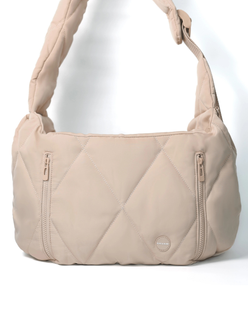 Cloud Crossbody Pet Carrier in Beige or Black