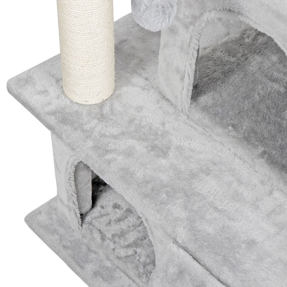 Cat Tree House Scratching Post with Ramp