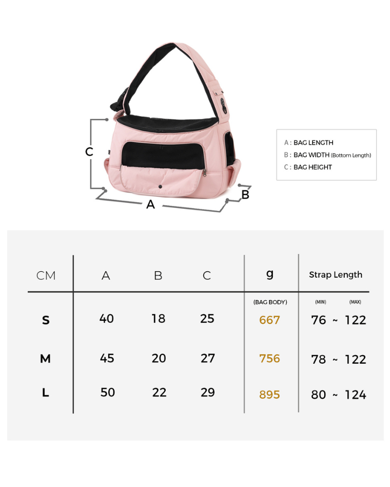 Dog Crossbody Sling Bag