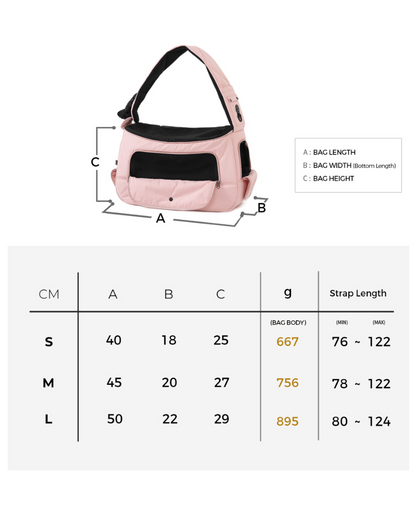 Dog Crossbody Sling Bag