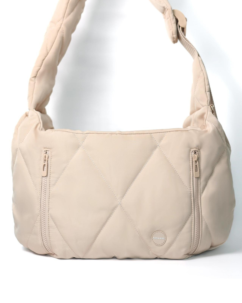 Cloud Crossbody Pet Carrier in Beige or Black
