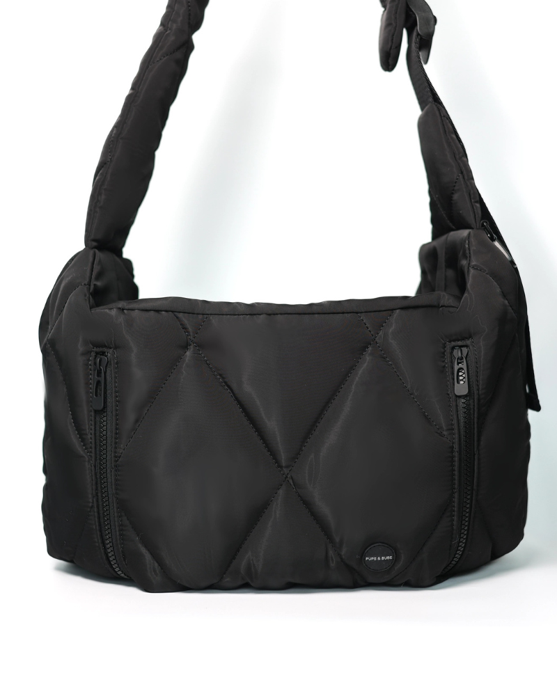 Cloud Crossbody Pet Carrier in Beige or Black