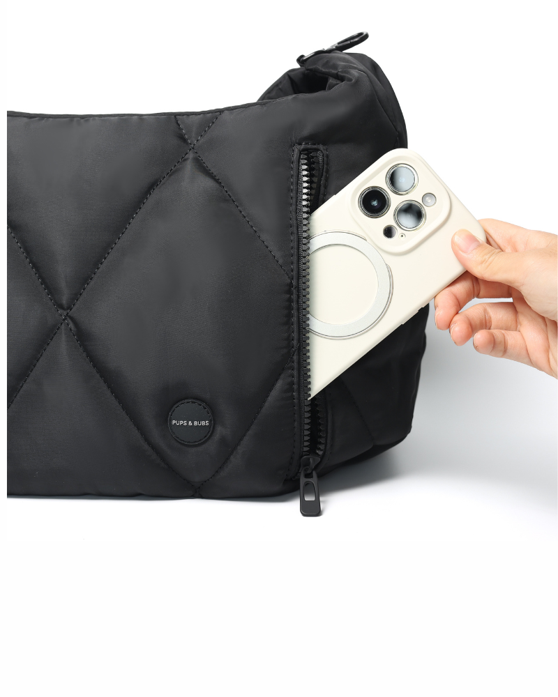 Cloud Crossbody Pet Carrier in Beige or Black