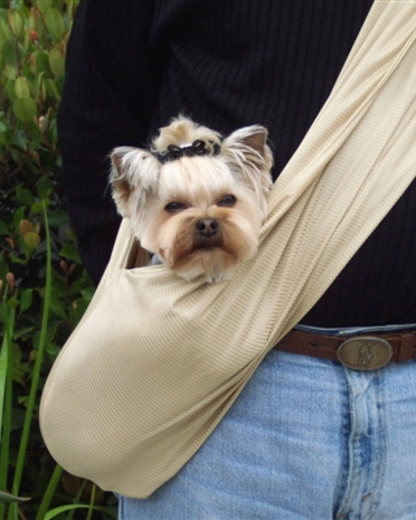 Mesh Sling Dog Carrier (Made in the USA)