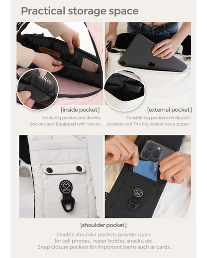 Dog Crossbody Sling Bag