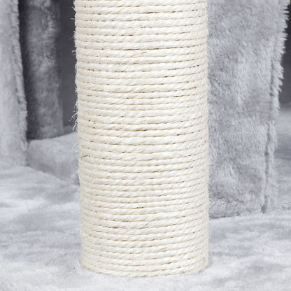 Cat Tree House Scratching Post with Ramp