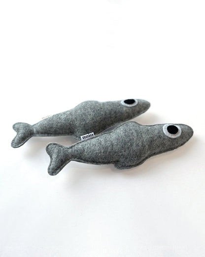 Anchovy Wool Catnip Cat Toy