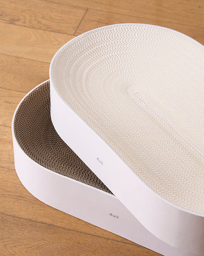 All Day Cat Scratcher . White