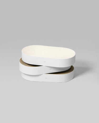 All Day Cat Scratcher . White